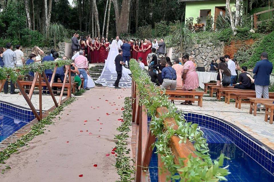 Cerimônia casamento gabrielle