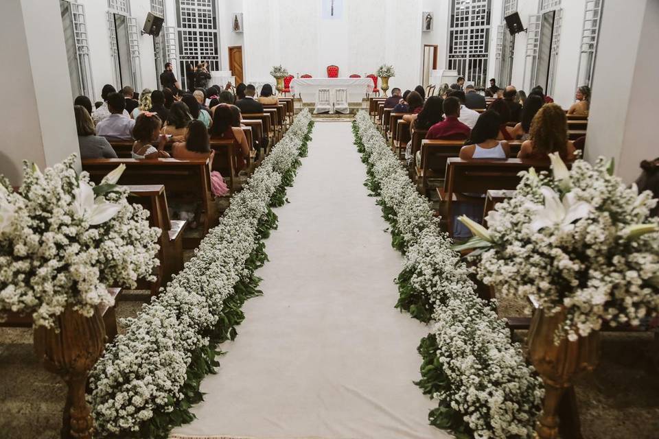 Cerimônia na capela