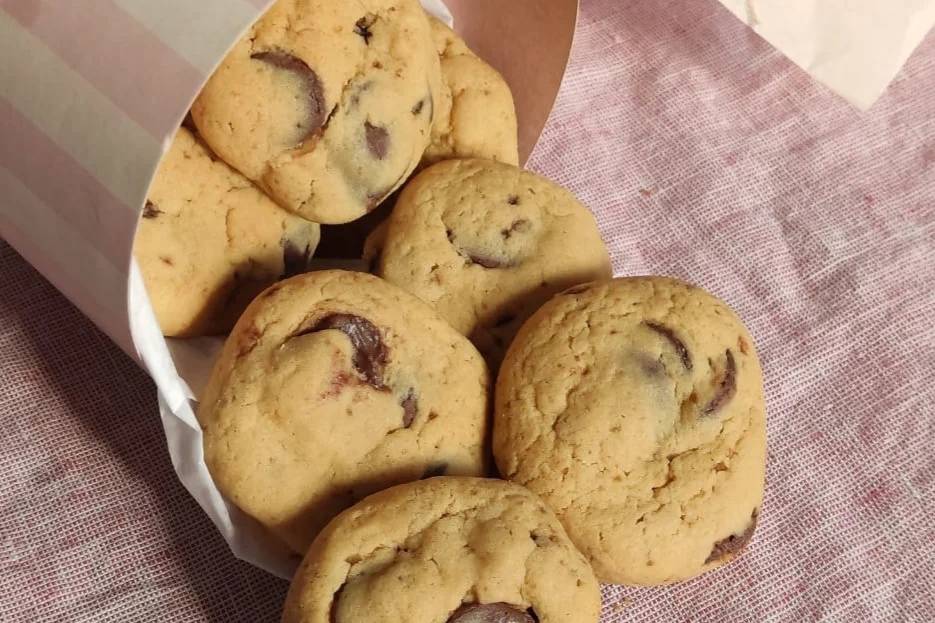 Mini cookies para presentear