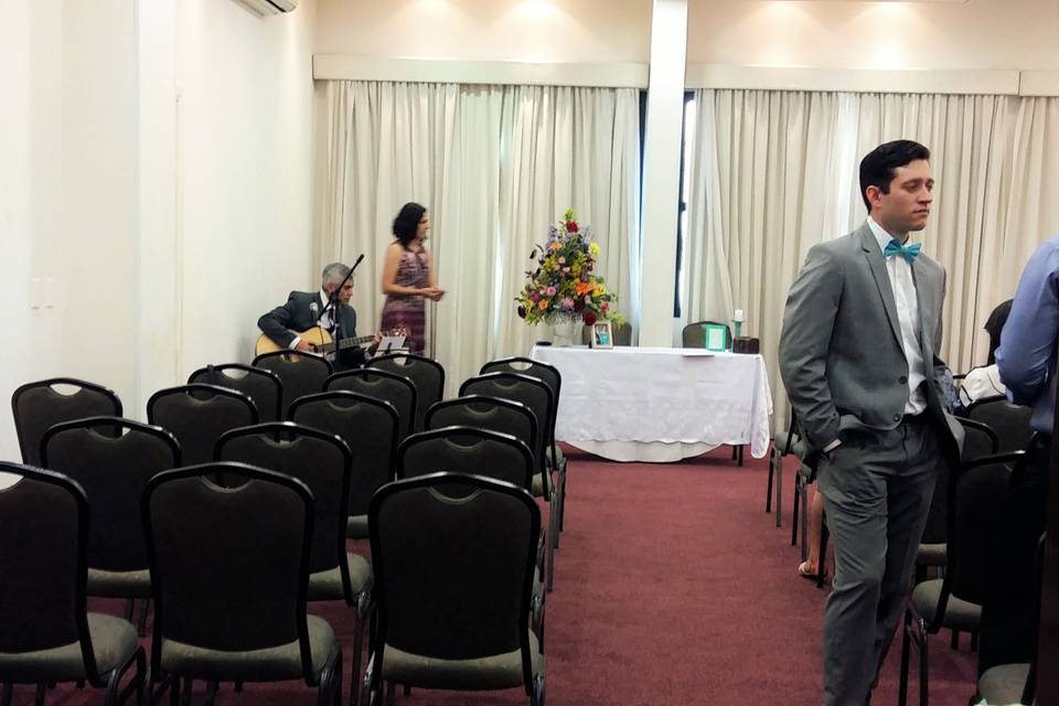 Sala para casamento