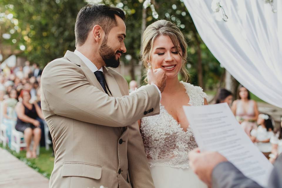 Casamento ao Pôr do Sol