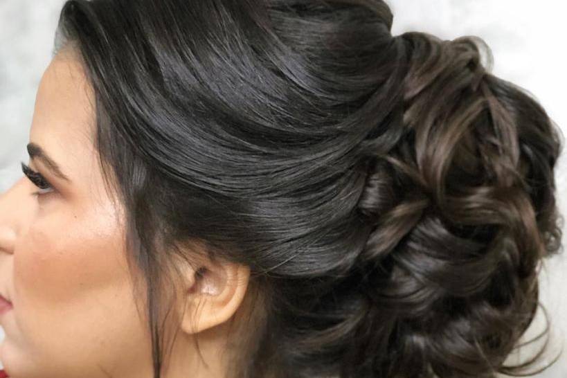 Penteado Semi preso
