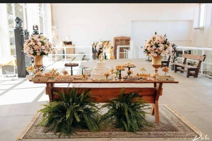 Mesa do bolo