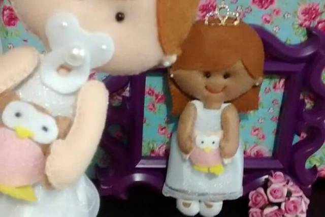 Bonecas para daminhas/madrinha