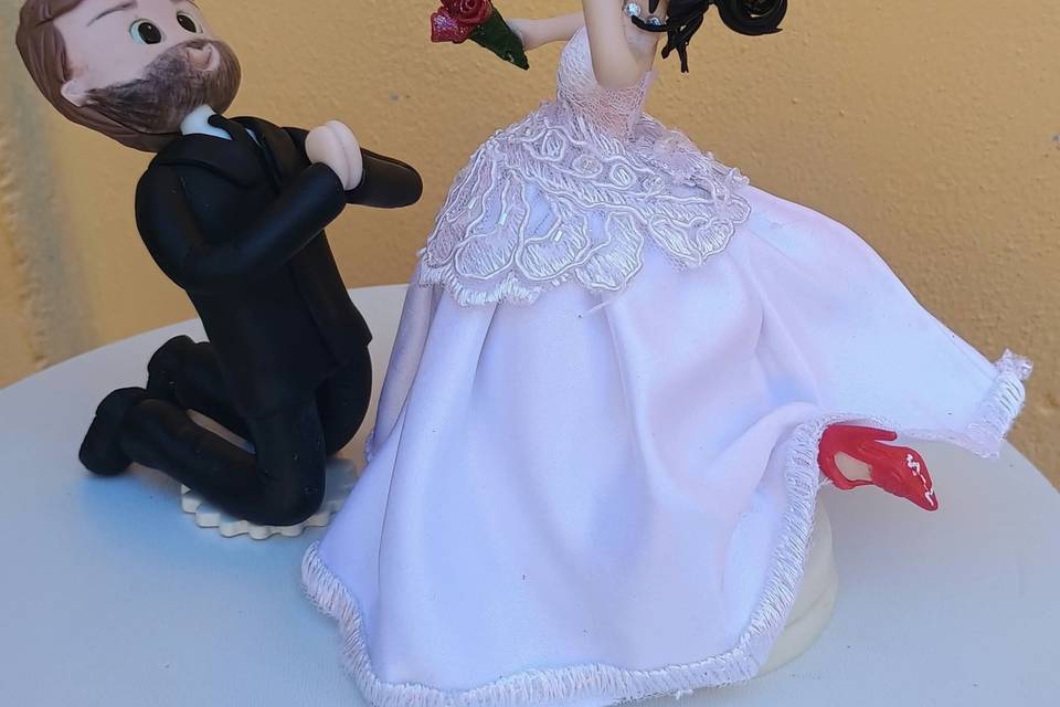 Casal alegria