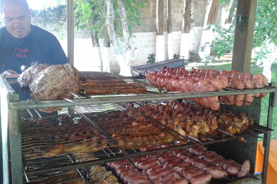 Cardápio de churrasco