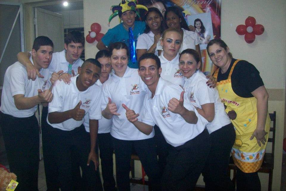 Equipe de garçom