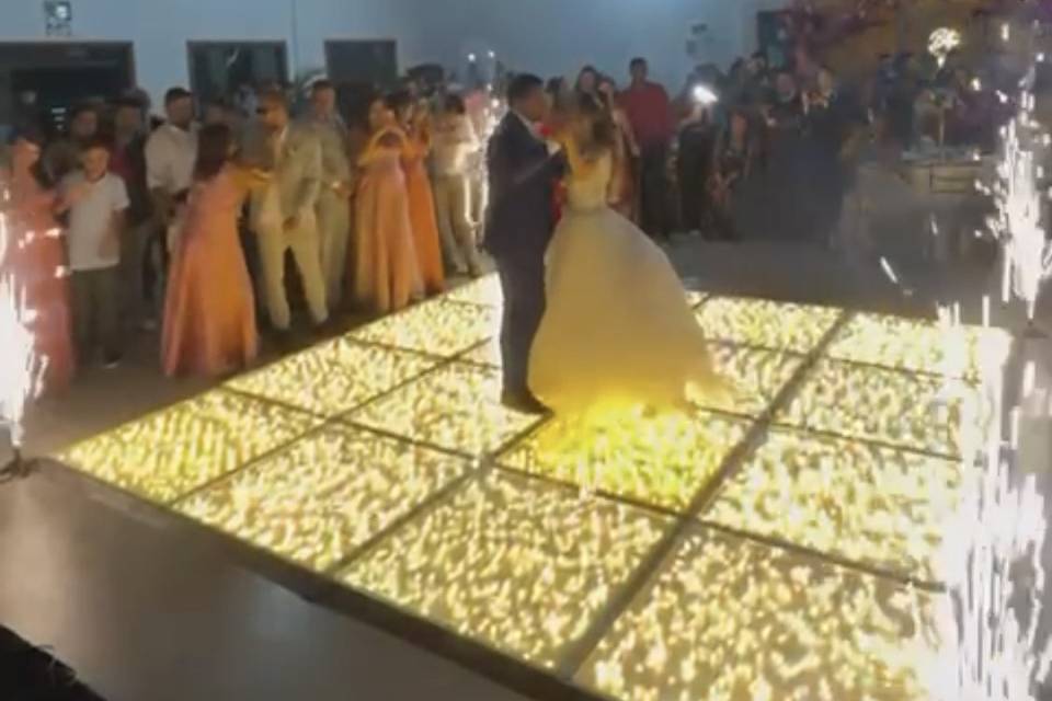 Globos espelhados