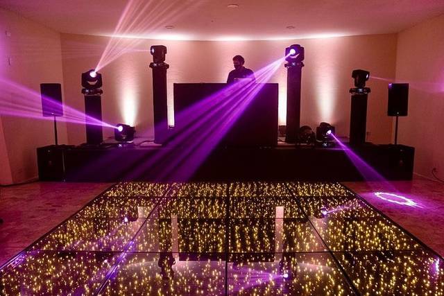 Iluminação pista de dança
