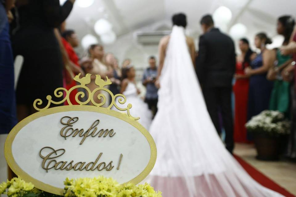 Enfim casados !