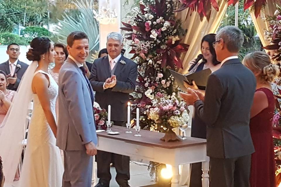 Casamento descontraído!