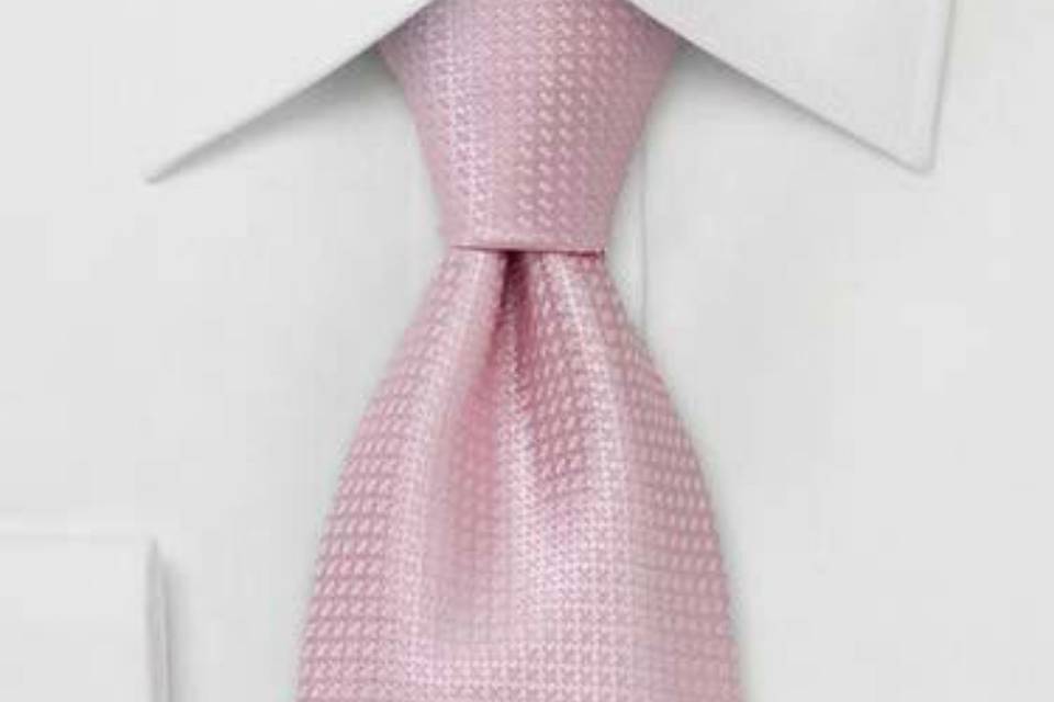 Gravata rosa bebê