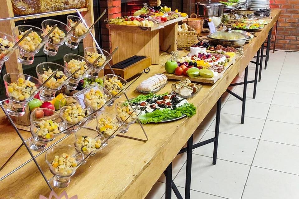 Nosso buffet: Mesa de Jantar