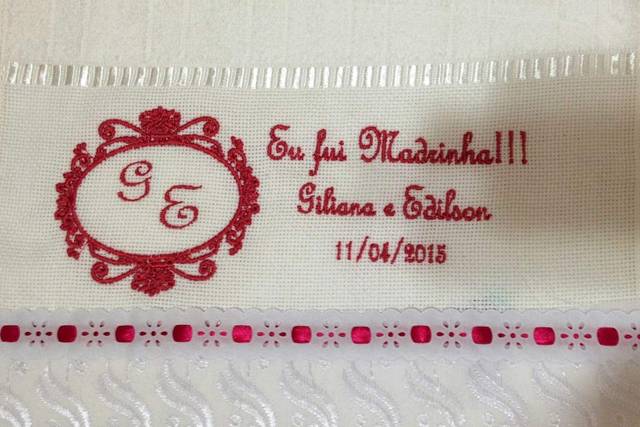 Toalha mensagem madrinha