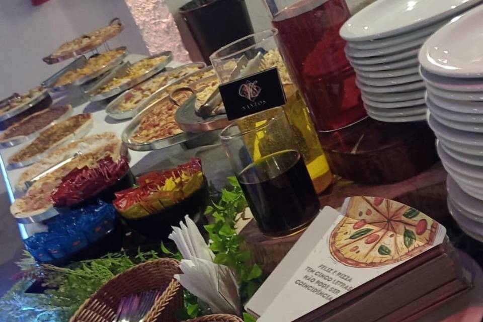 Mesa de pizza