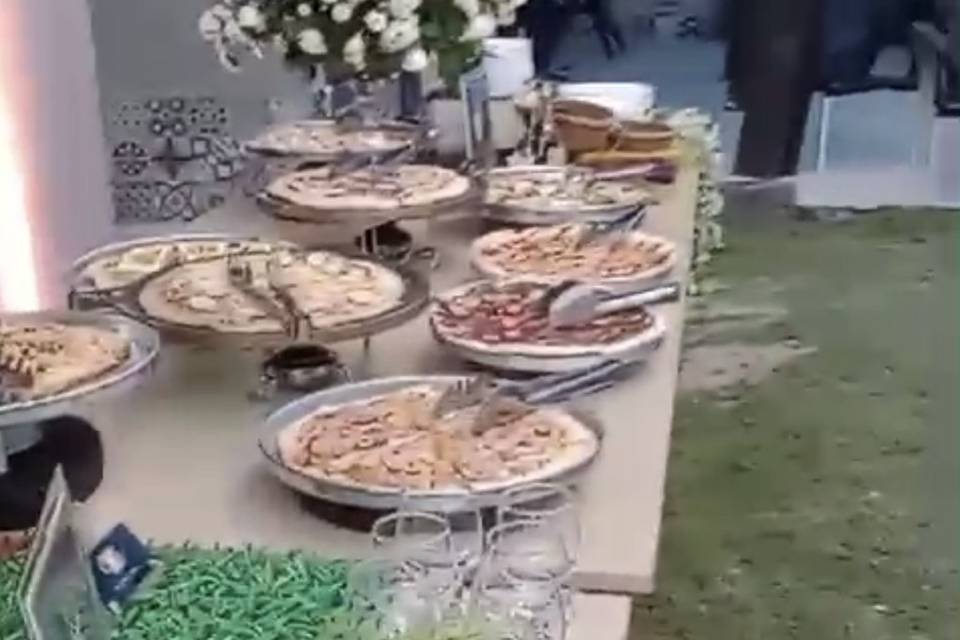 Mesa de pizza
