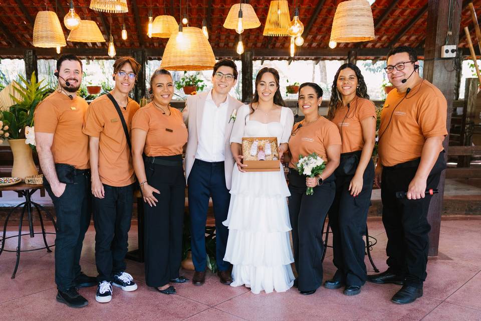 Uma equipe linda dessas!