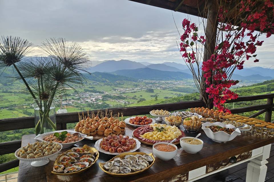 Alimentação com vista