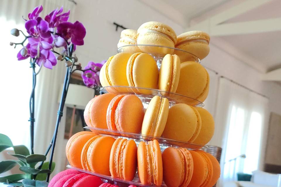 Torre de macarons
