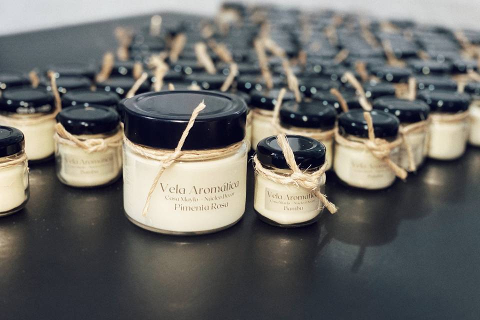 Velas Aromáticas Mini e G