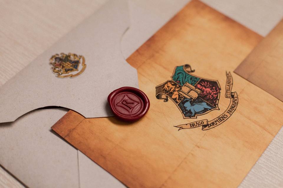 Carta Hogowarts  H.P. 15 anos