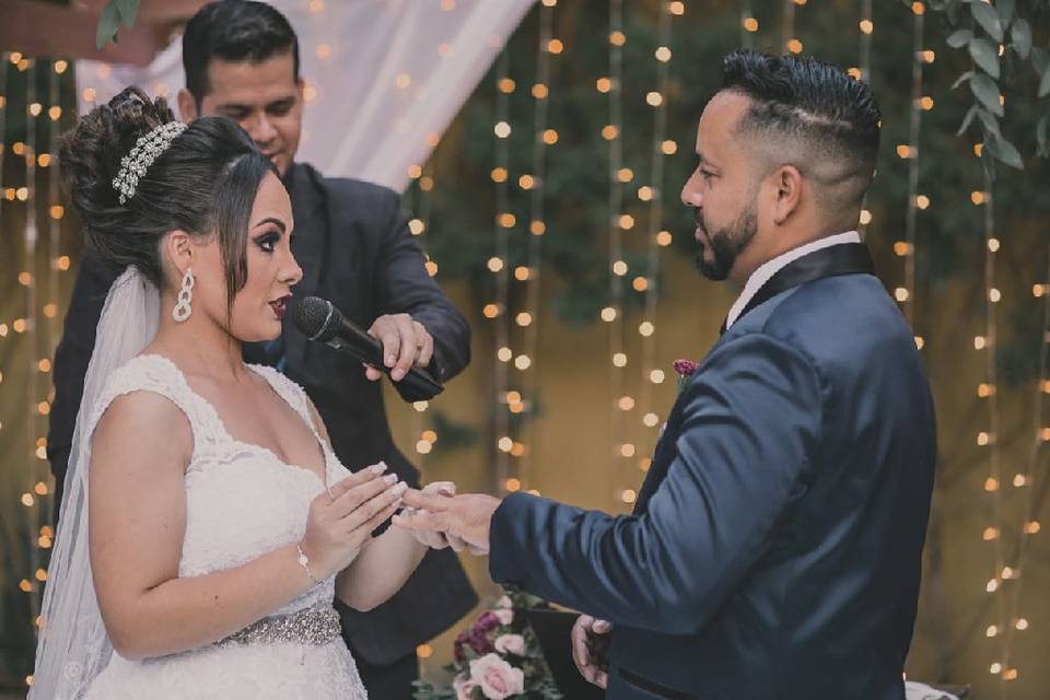 Casamento em área externa