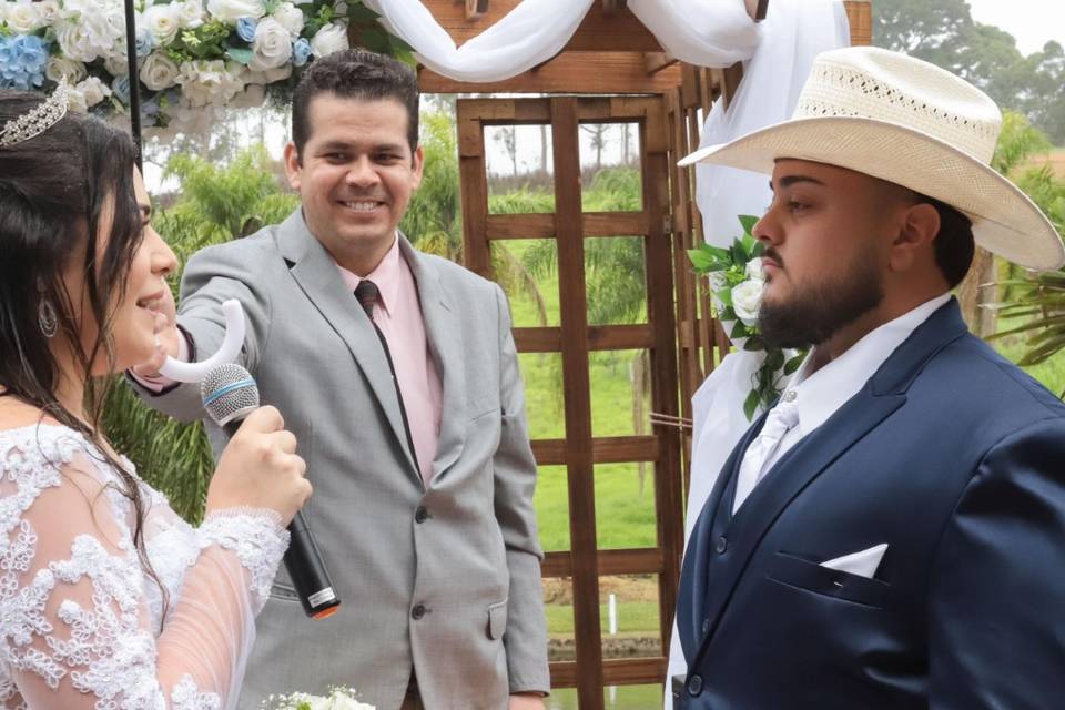 O casamento de Daniela e Heito