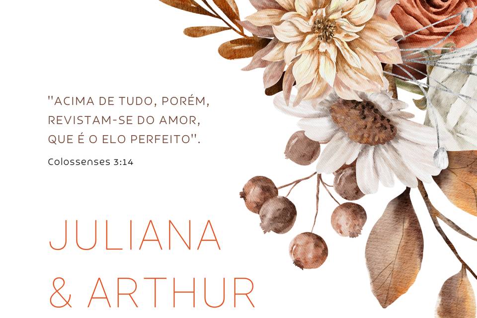 Outono floral