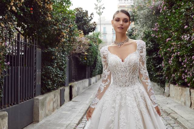 Vestido princesa com pedrarias