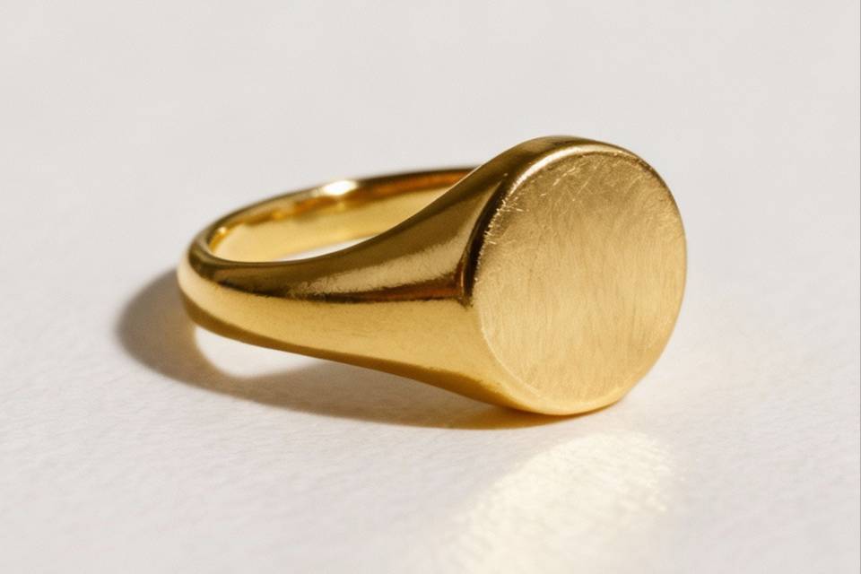 Sinete Personalizável Ouro 18k