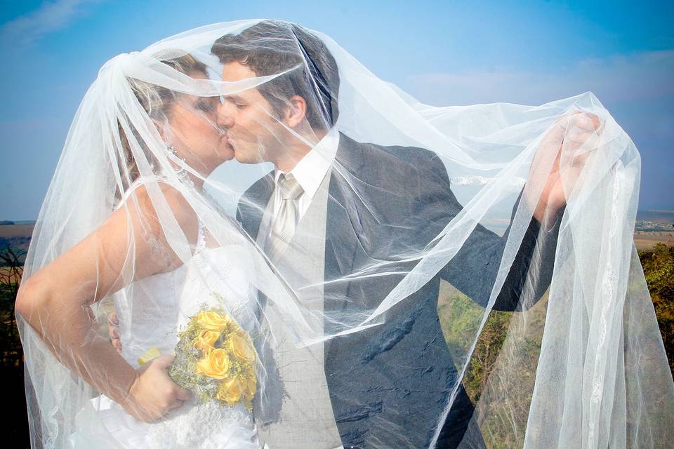 Casamento ao entardecer