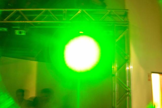 Raio laser verde