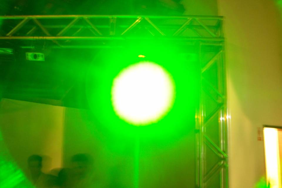 Raio laser verde