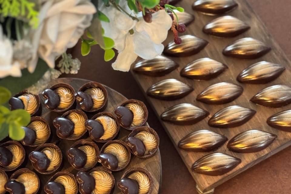 Especiarias e cacau de Nutella