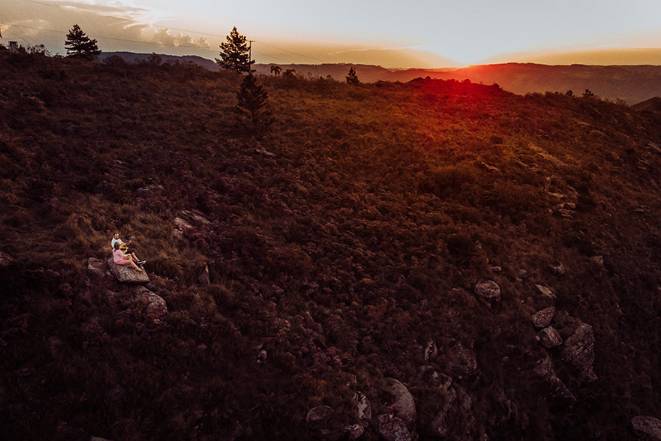 Por do sol