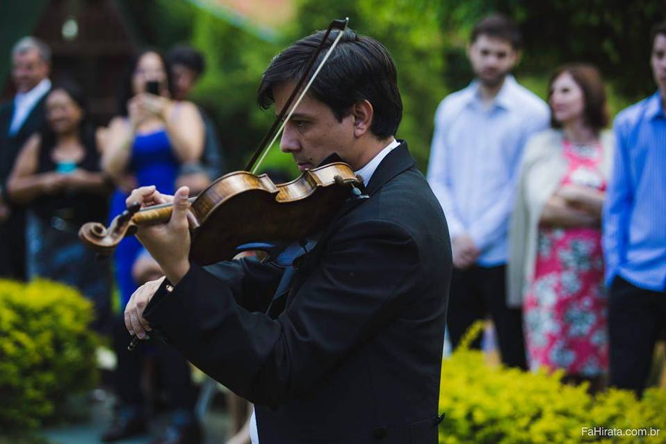 Cortejo com Violino