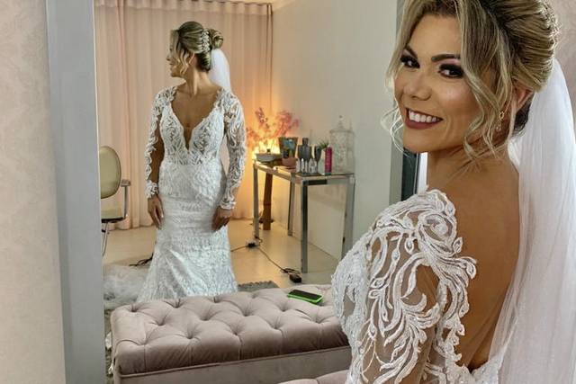Nossa noiva linda!