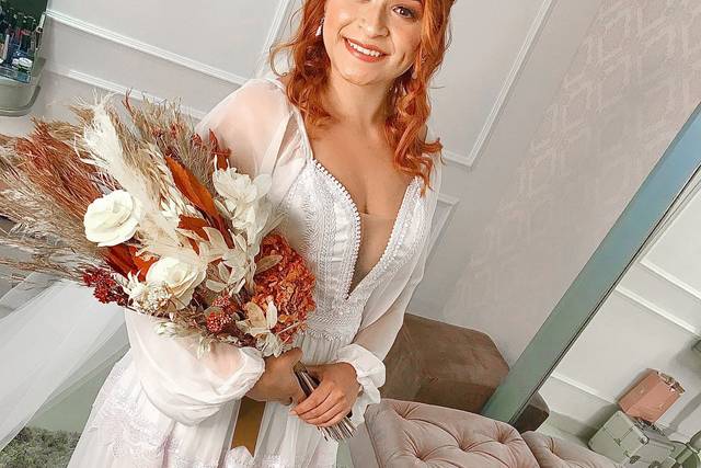 Nossa noiva linda!