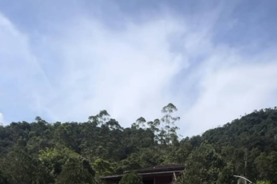 Gramado para cerimônia