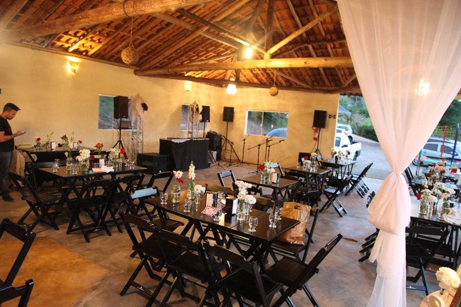 Decoração da recepção