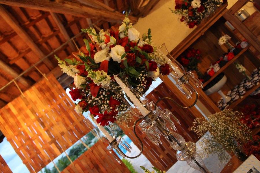 Candelabros em cristal