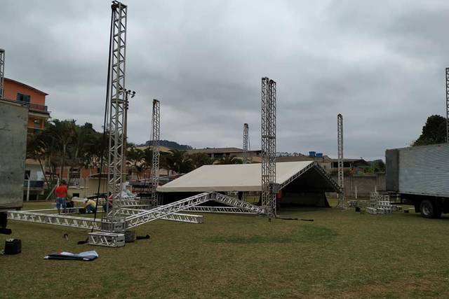 Estrutura para grandes eventos