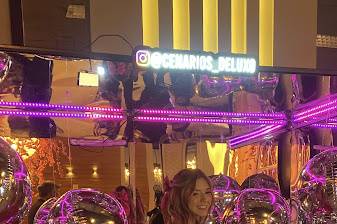 Cenário Rosa com Prata