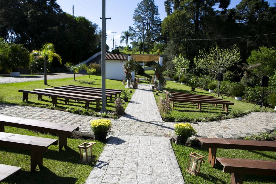 Opção Cerimônia Externa