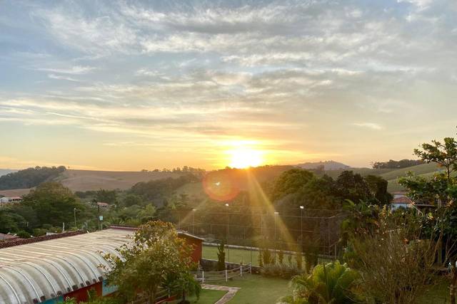 Vista para as montanhas