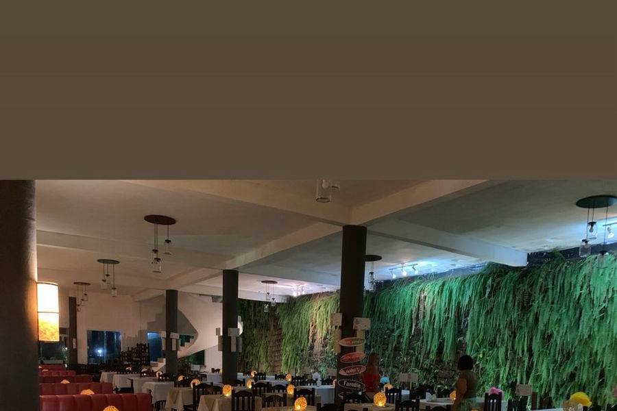 Salão decorado