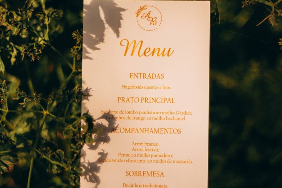 Menu individual