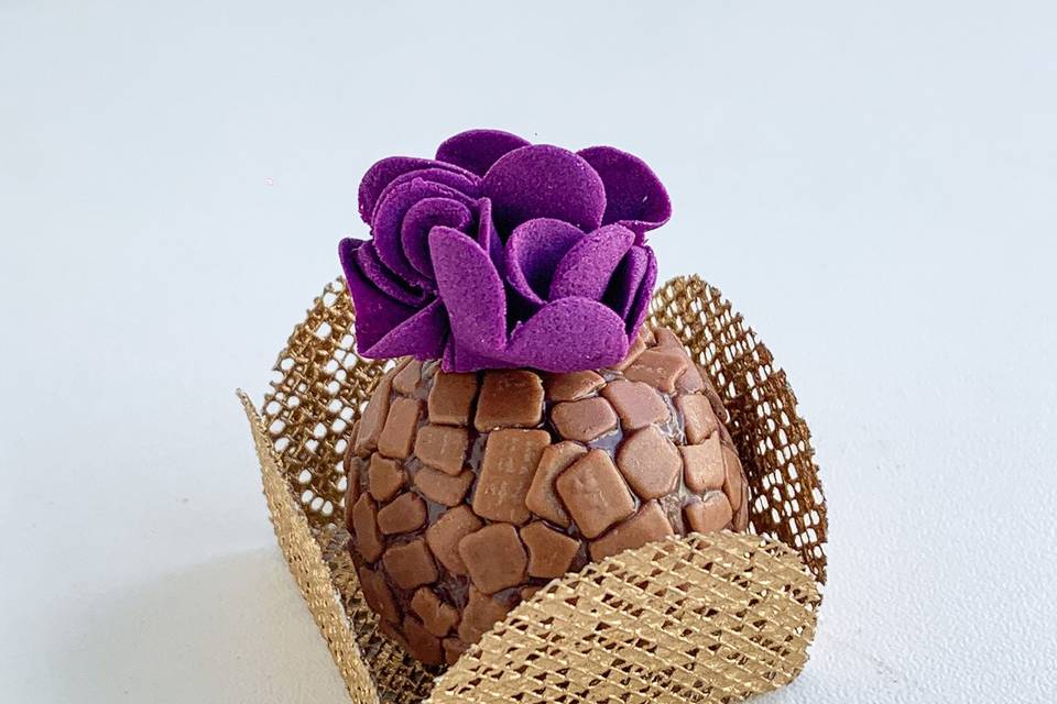 Brigadeiro floral