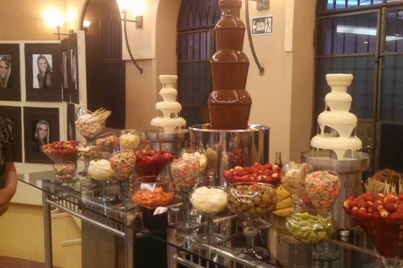 Cascata de chocolate