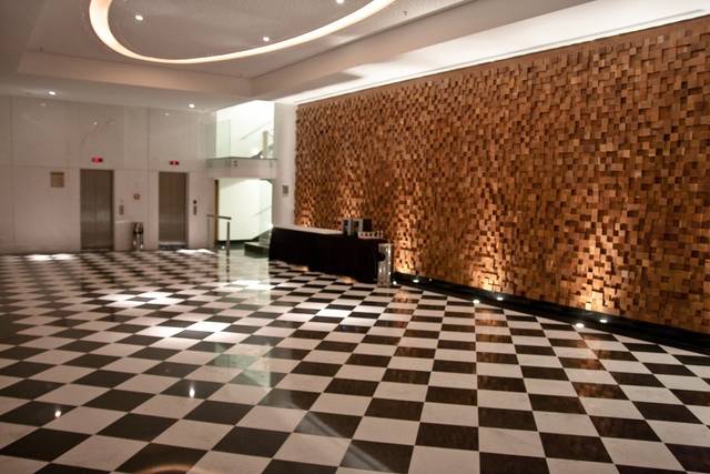 Hall sem decoração